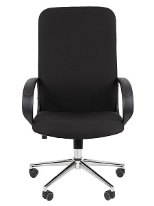 Офисное кресло CHAIRMAN 278 хром, ткань, черный